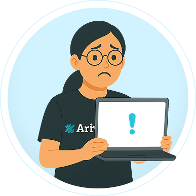 Person with laptop